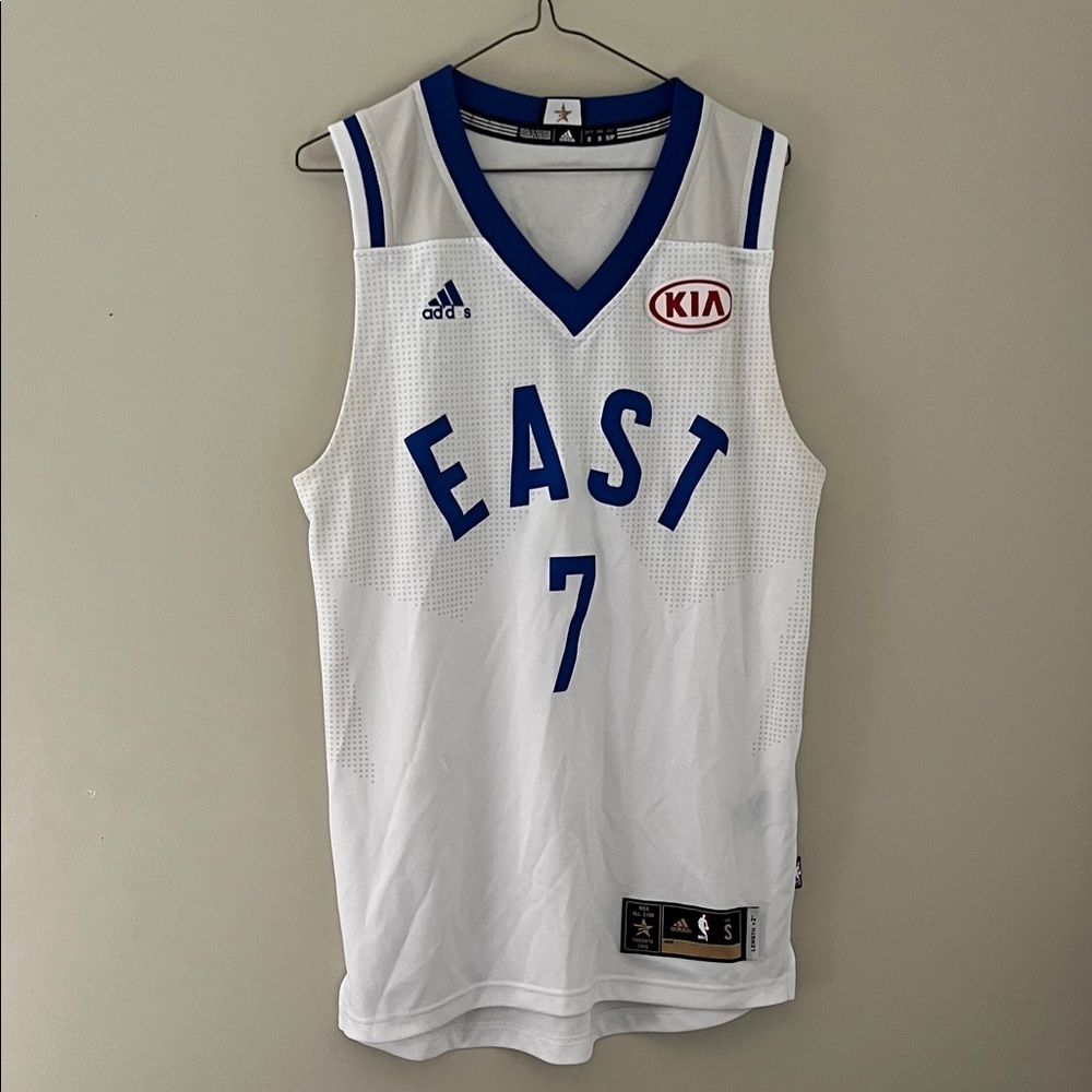 Adidas Carmelo Anthony #7 2016 NBA All Star East Jersey White Size S